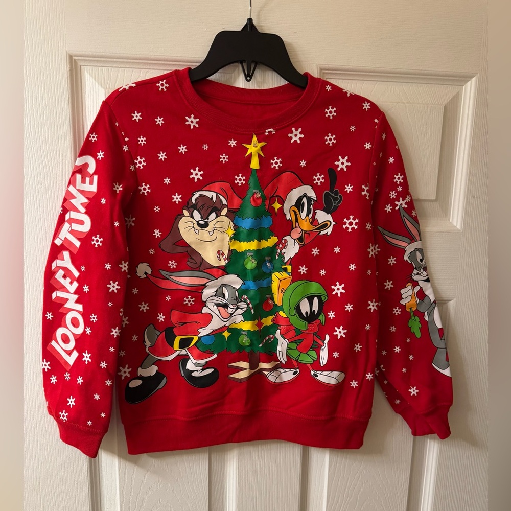 Warner Bros. Red Looney Tunes Kids Sweater
